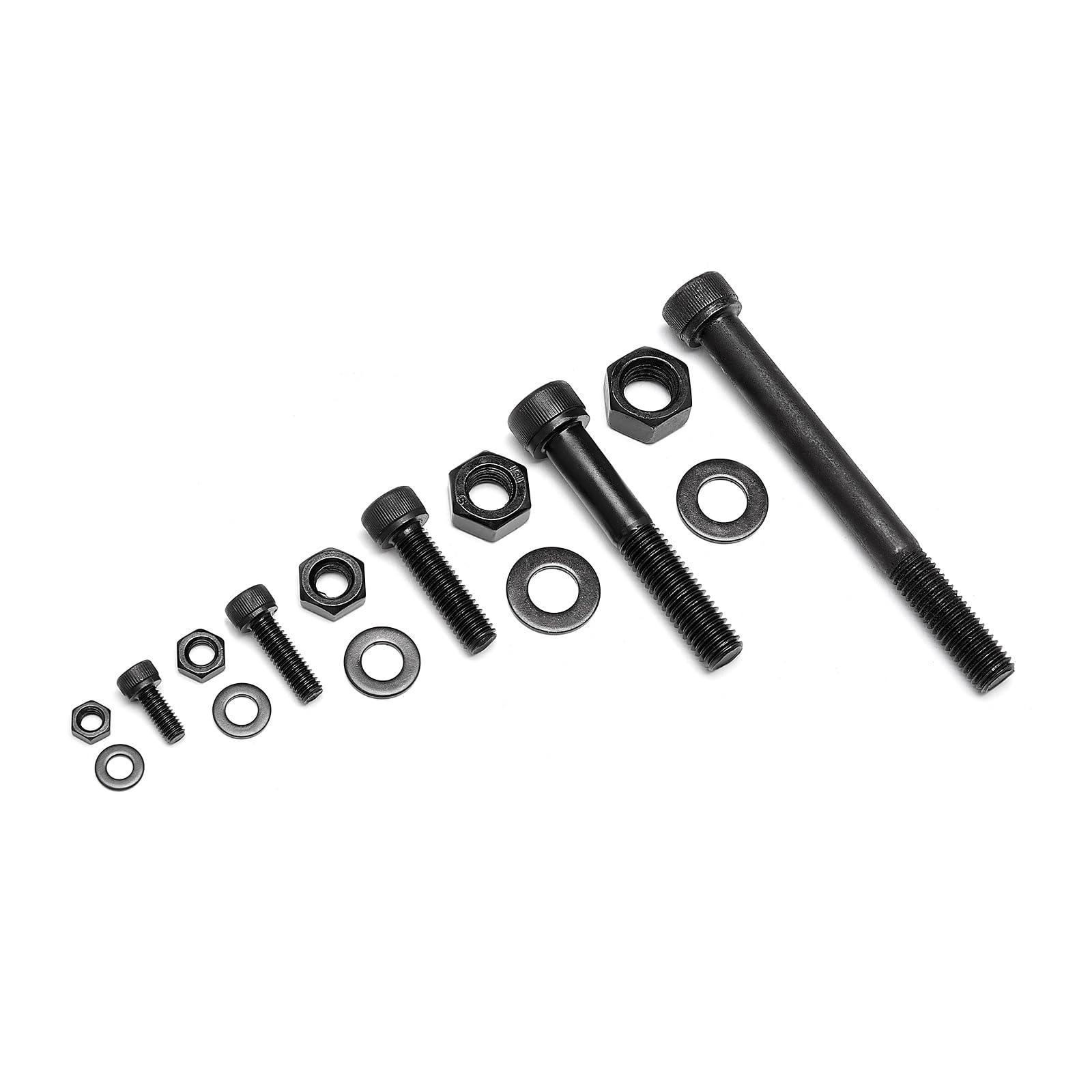 Metric Bolt Assortment Kit - 434pcs M5 M6 M8 M10 M12 -6 Metric Bolt Assortment Kit - 434pcs M5 M6 M8 M10 M12 -6
