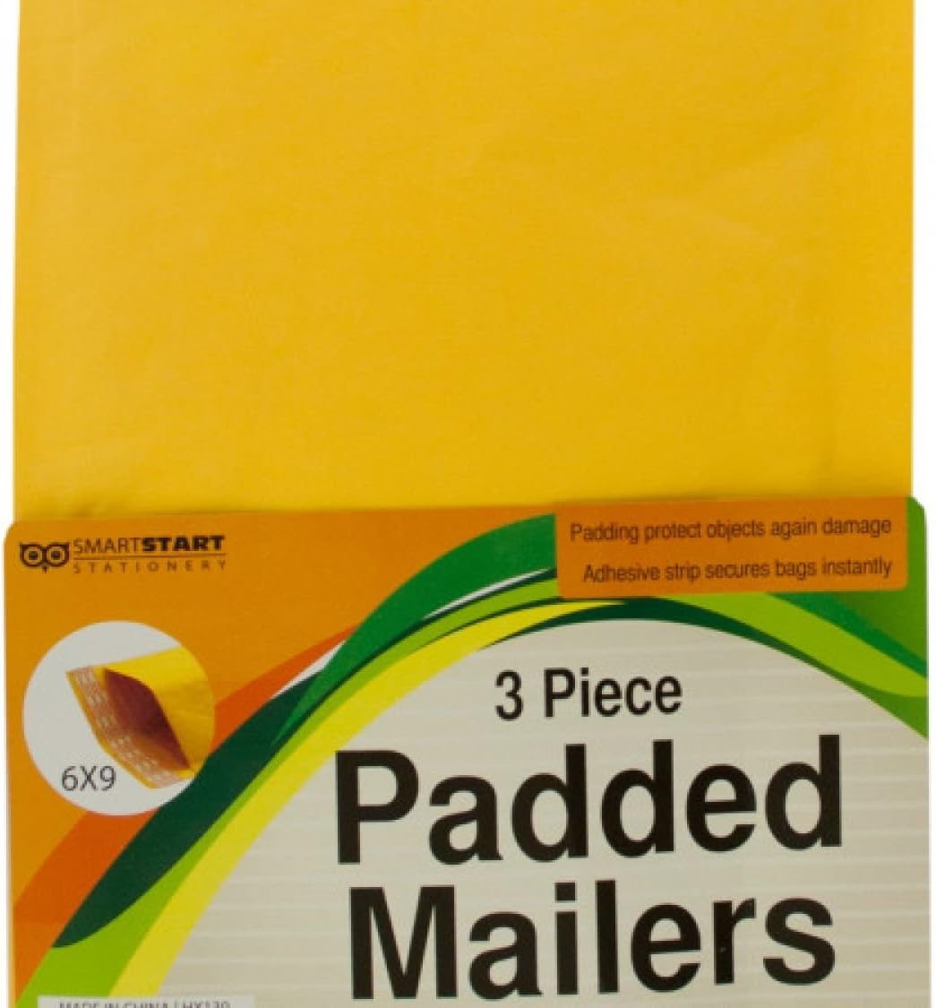 StarSun Depot Small Padded Mailers Set of 24, [School