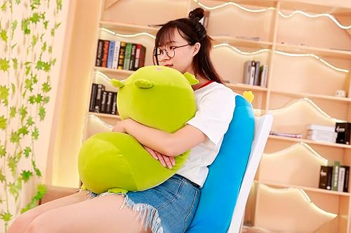 Miniatura 9 de Almohada de peluche de gato gris de 24 pulgadas de largo, almohada para abrazar con gato gris, juguete de peluche de gato gris, regalo de anime para