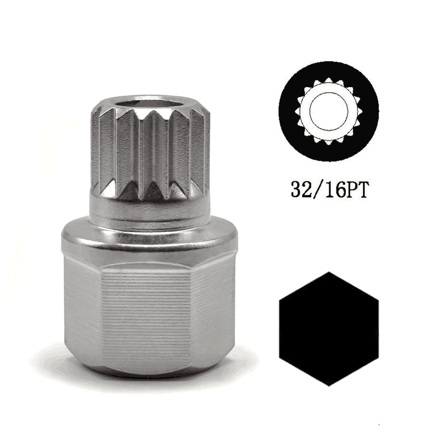 M&S Security Master Écrou de roue antivol de rechange pour Mini One Cooper BMW ABC32/16 16 cannelures