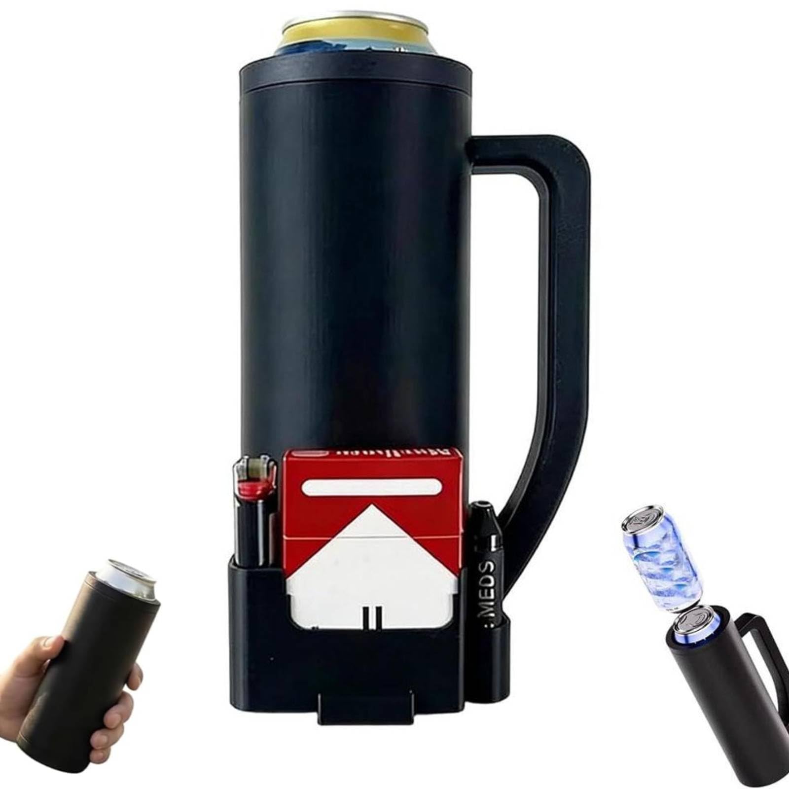 Soporte tactico doble para latas de 12 oz de cerveza refrescos y bebidas