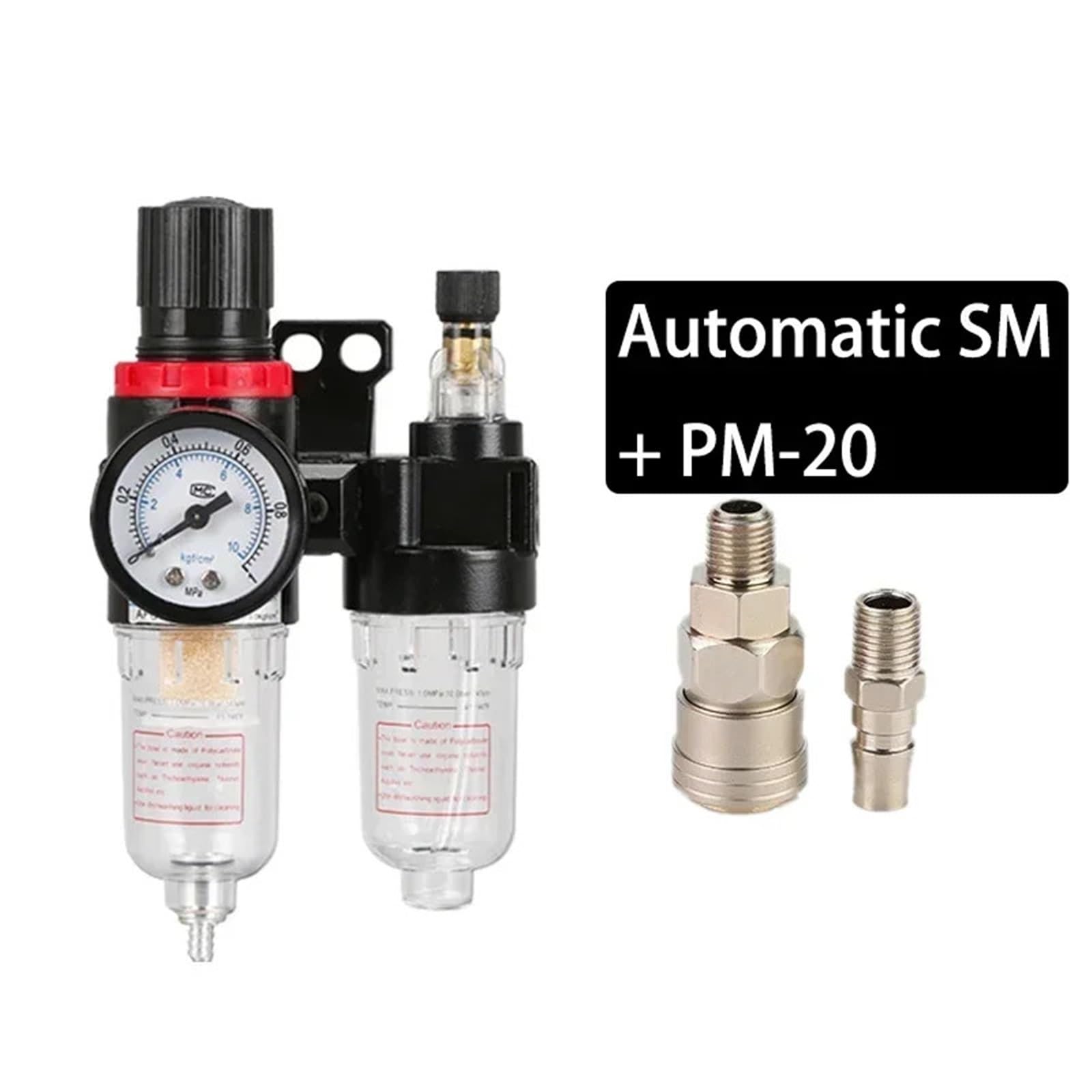 1 szt. AFR2000+AL2000 G1/4-calowy kompresor powietrza AFC2000 regulator separator wody filtr pułapka aerograf AFC-2000 (automatyczny SM PM-20)