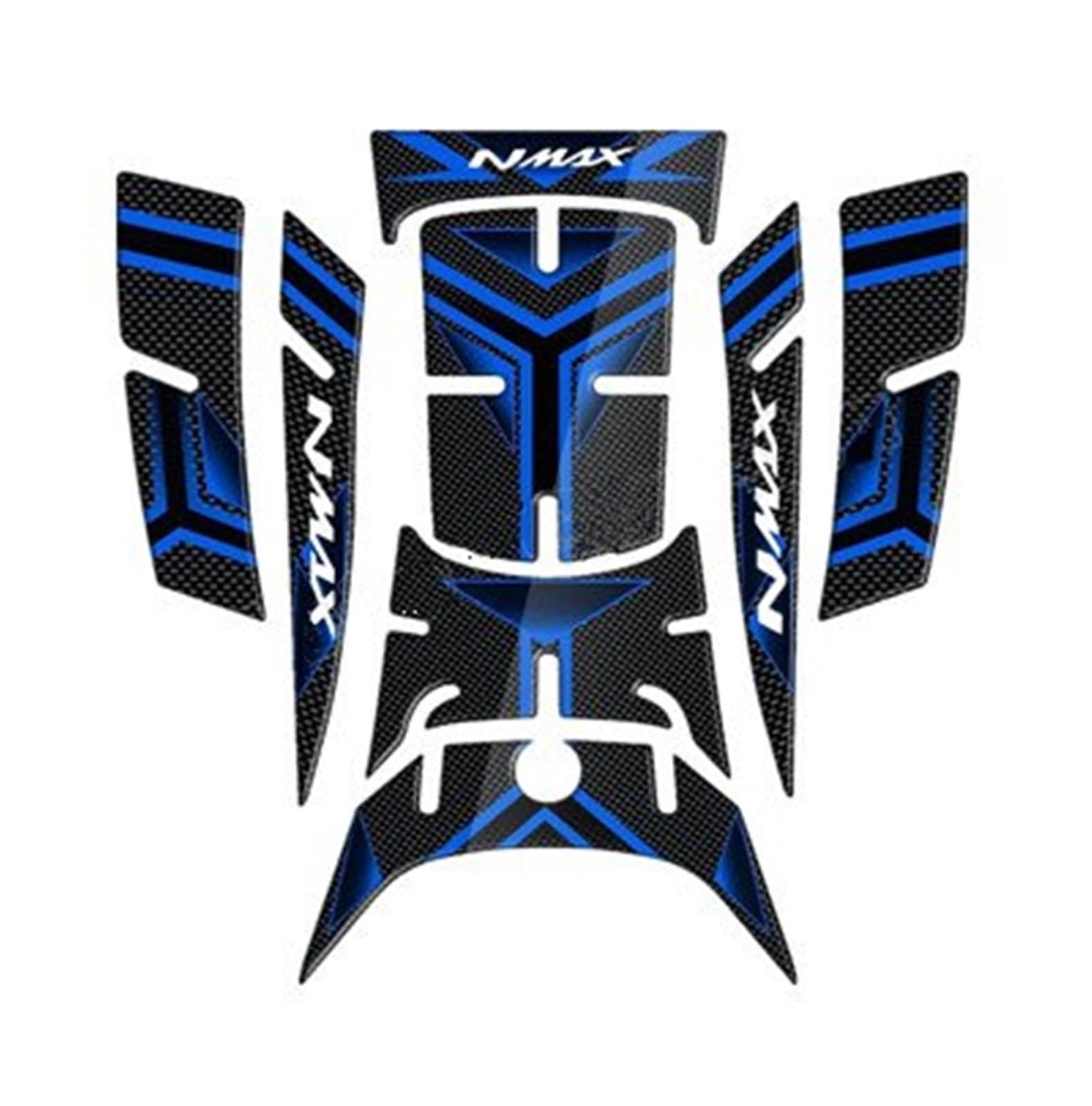 Motorcycle Tank Pad Scooter Gas Cover Protect Sticker Decal for Yamaha NMAX125 NMAX155 Nmax 125 155 Bike Tank Film(Color1)