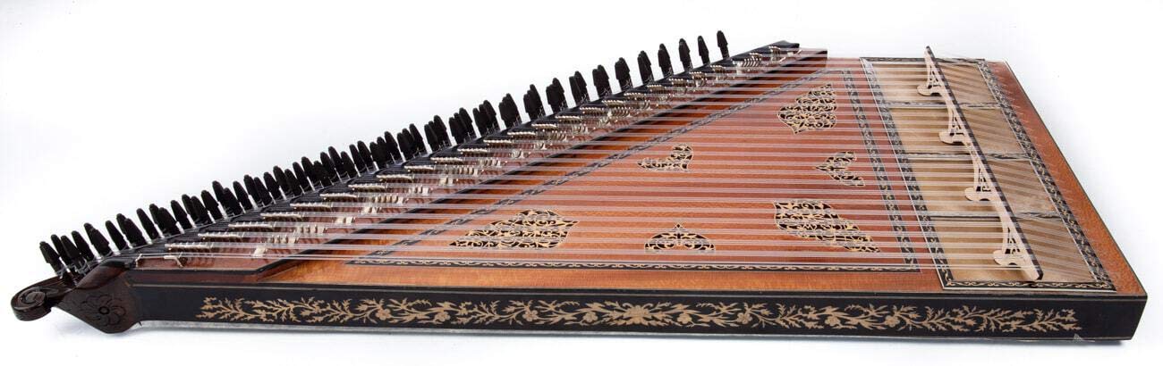 Professional Turkish Qanun Kanun by Master Mustafa Saglam with Hard Case, Tuning wrench, Picks & Rings - Free DHL Express Shipping - Image 4