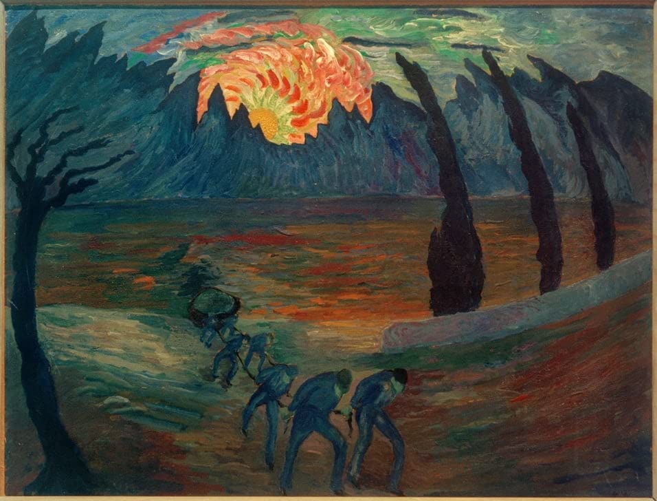 Tableaux Tableau Toile de Maître Von Werefkin Finition Prestige