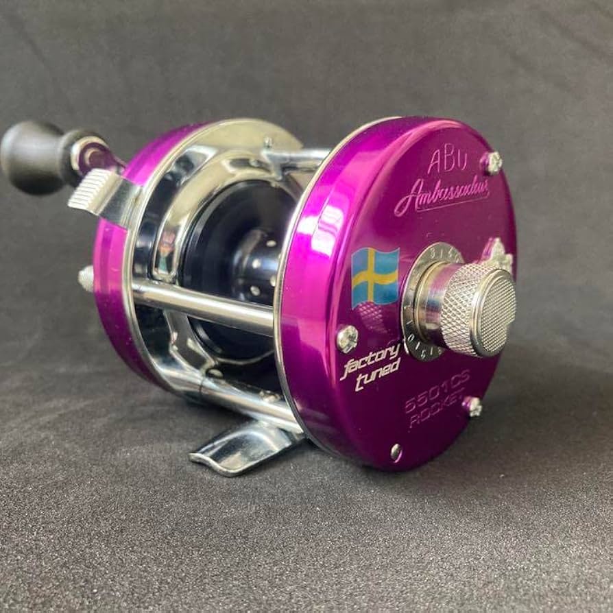 アブ ABU Ambassadeur 5501CS ROCKET ロケット アブ ガルシア AMBASSADEUR 5501CS ROCKET BLUE GREY (リール