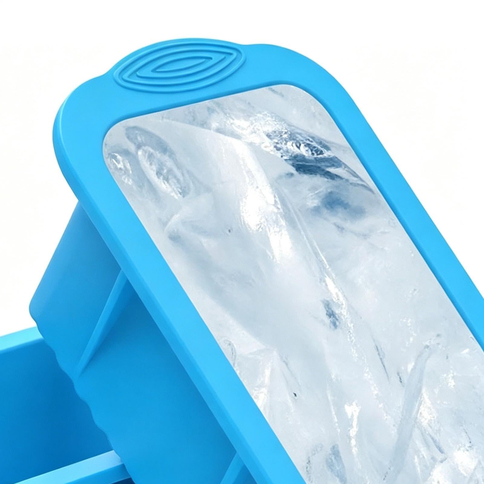 Stampo Grande per Grandi di Ghiaccio Vassoio Refrigerante da Cinque Pezzi