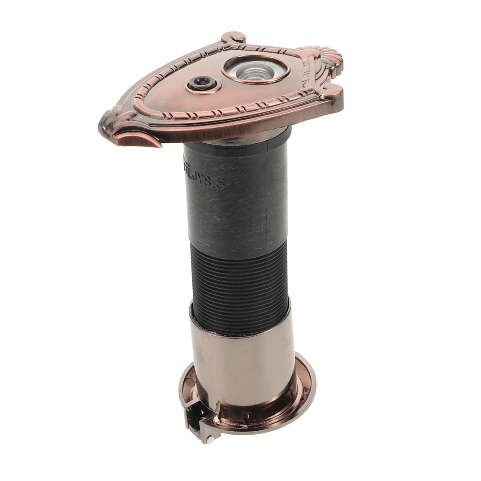 DIYEAH Mirilla de Puerta Timbre 2 1 Seguridad Diseño de Visor de Privacidad Compatible Puertas de Entrada Placa de Mirilla