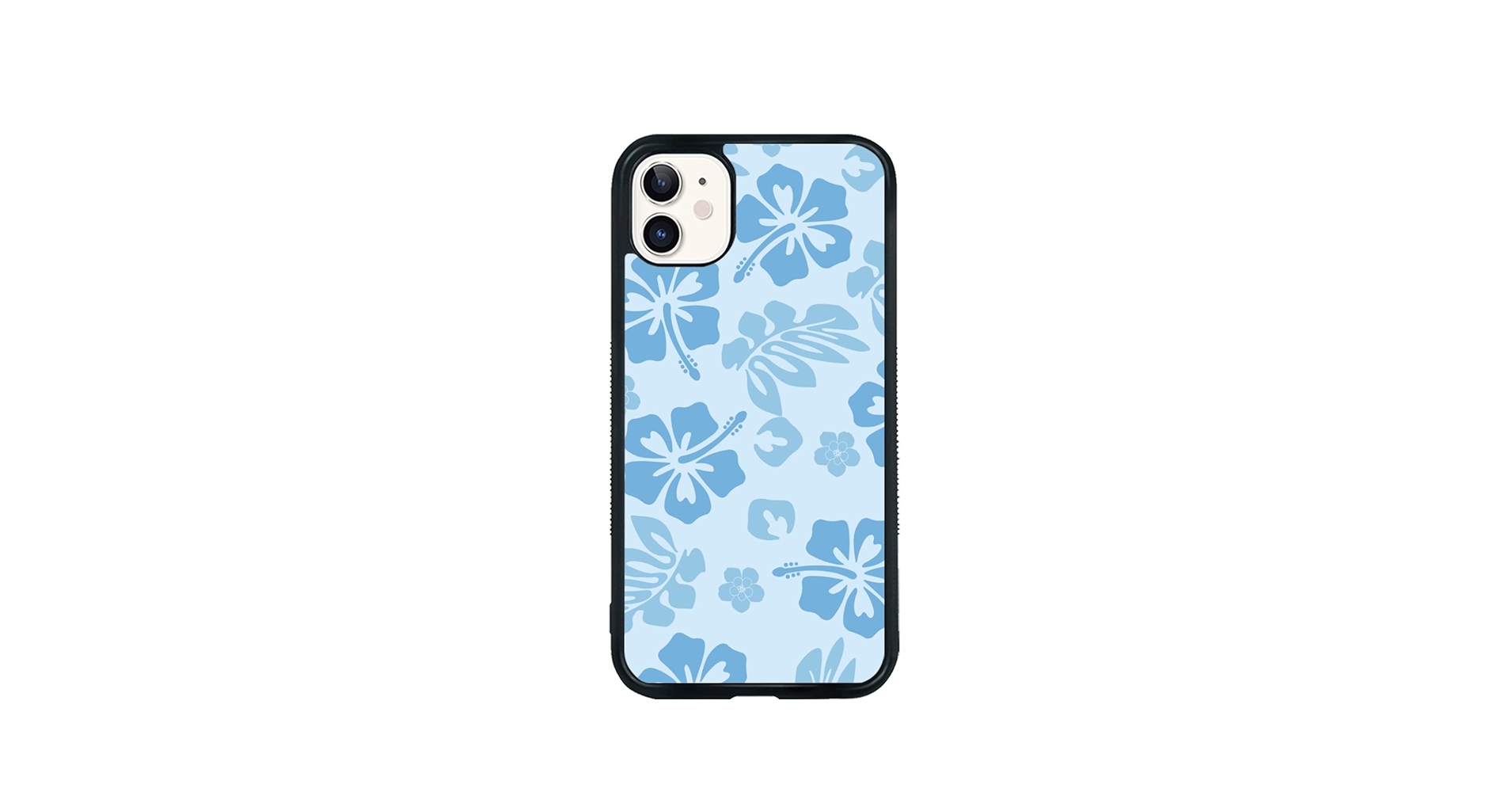 Amazon.com: FANXI Blue Hibiscus Phone Case Compatible with iPhone