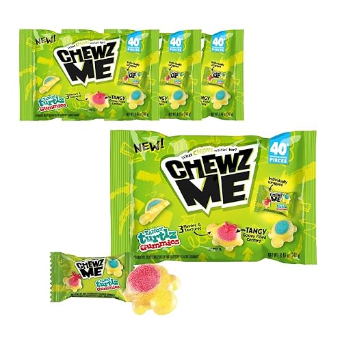 Miniatura 10 de ChewzMe Turtlz - Gomitas rellenas de gelatina y aperitivos afrutados, gomitas en forma de tortuga y caramelo masticable en varios sabores, 8 onzas