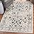 6495 Distressed Cream 5 x 7 Area Rug Carpet Large