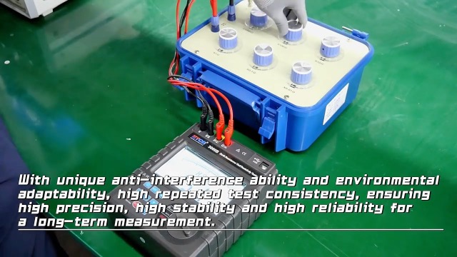 Image of ETCR3000B Soil Resistivity Tester Ground Resistance Meter Earth Resistance Tester 2, 3, 4‑Wire for Soil Resistivity Ground Resistance Earth Voltage 0.01Ω-30.00KΩ, 0.00Ωm-9000kΩm, 0V-600V