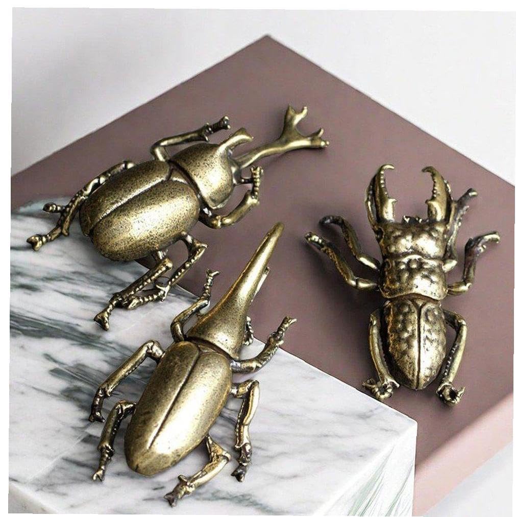 銅製アンティーク昆虫黄金虫一輪挿し 銅製アンティーク昆虫黄金虫一輪挿し