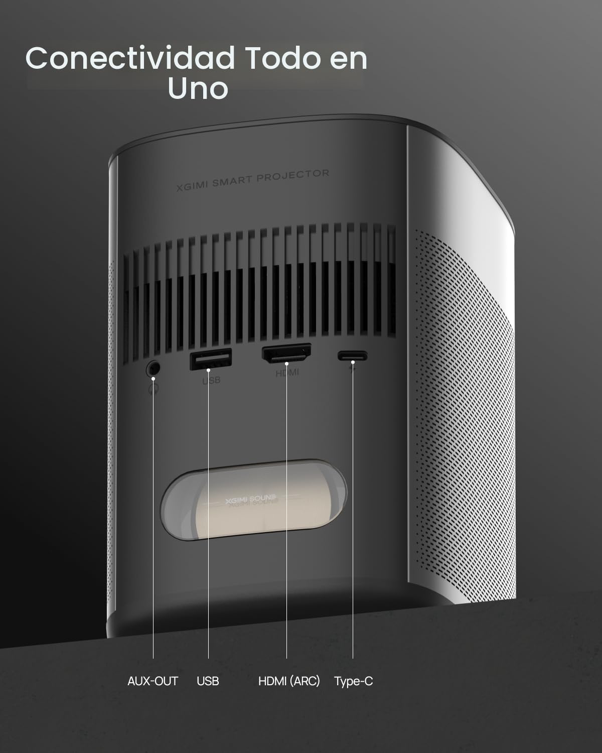 Amazon.com: XGIMI Proyector portátil MoGo 2 Pro (nuevo) 1080P