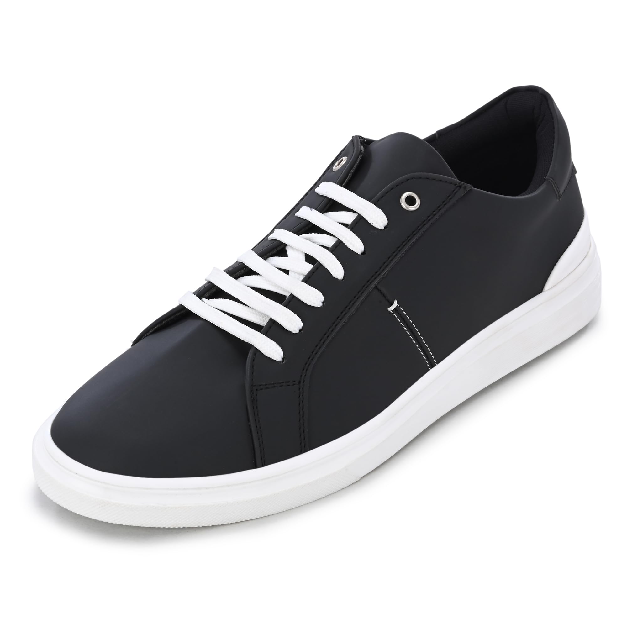 Mens Sneaker| Comfort & Style with Soft Cushioned Insole | Classic Canvas Sneakers for Effortless Style |Trendy Lace-Up Design for Casual Outfits (2622)-image-17