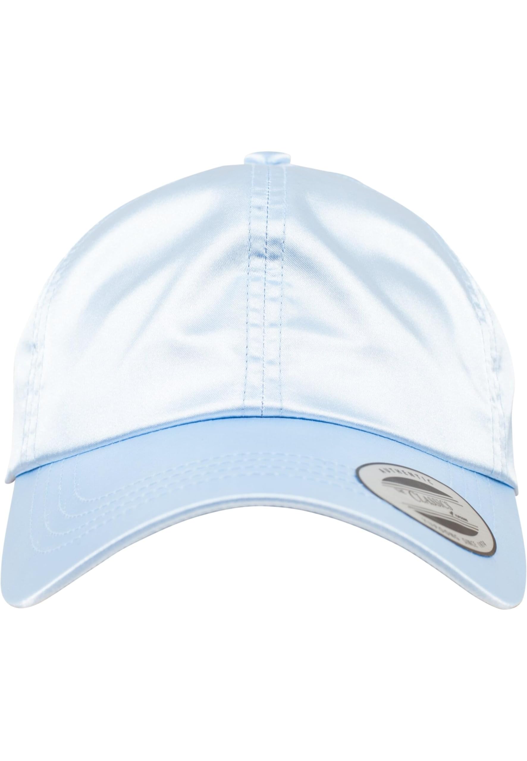 Flexfit Low Profile Satin Cap Unisex Kappe für Damen und Herren aus glänzendem Satin Stoff