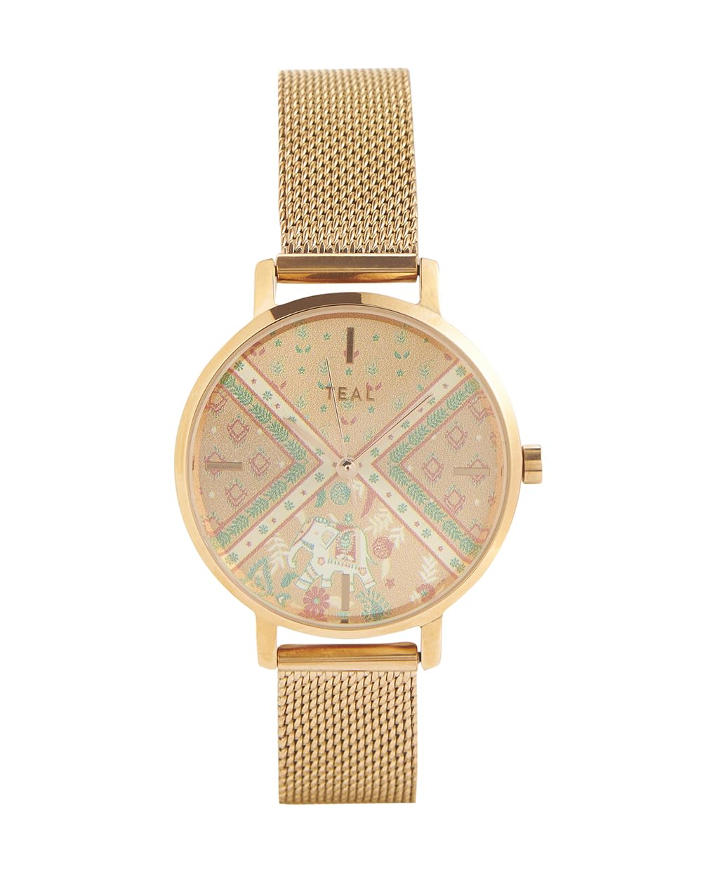 TEAL BY CHUMBAK Round Dial Analog Hand Watch for Women | Wrist Watch for Teenage Girls | Ladies Ghadi | Gifts for Women/Girls/Ladies | Stylish Fashion Watch for Casual/Work (B0CN6J87PK) Amazon Price History, Amazon Price Tracker