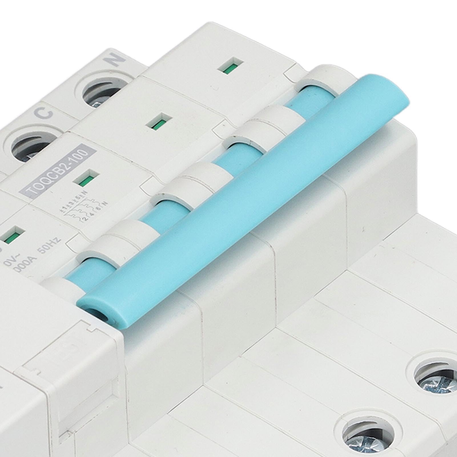 Smart WiFi Wireless Circuit Breaker DIN Rail Elettricità Monitor Interruttore per Elettrodomestici 4P 145 a 295V 63A