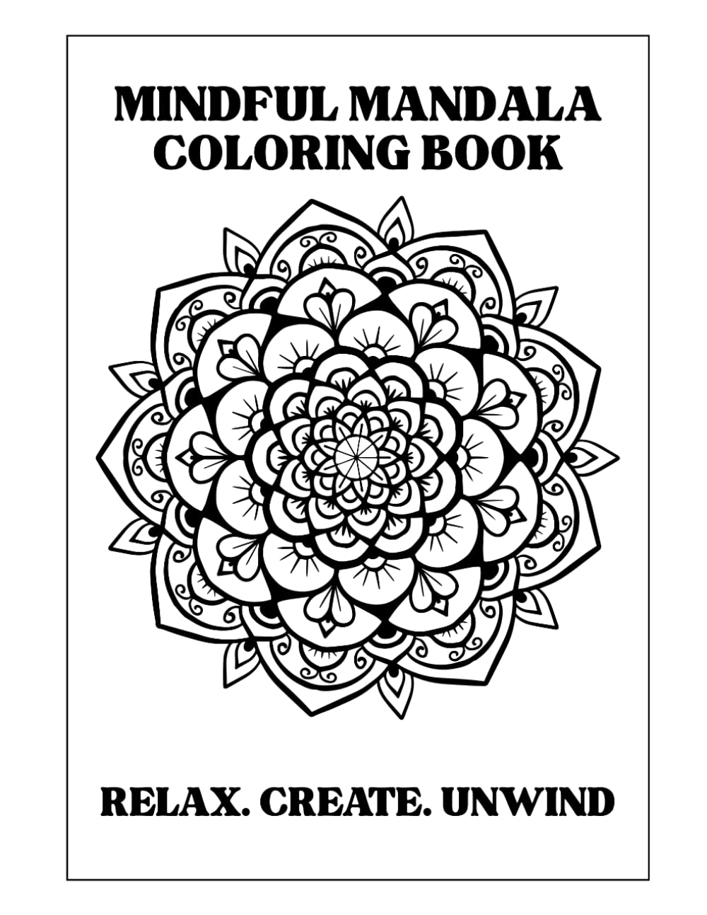 Mindful Mandala Coloring Book