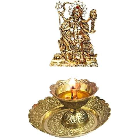 BRACOP® Kali Statue Pooja Thali Set Cover
