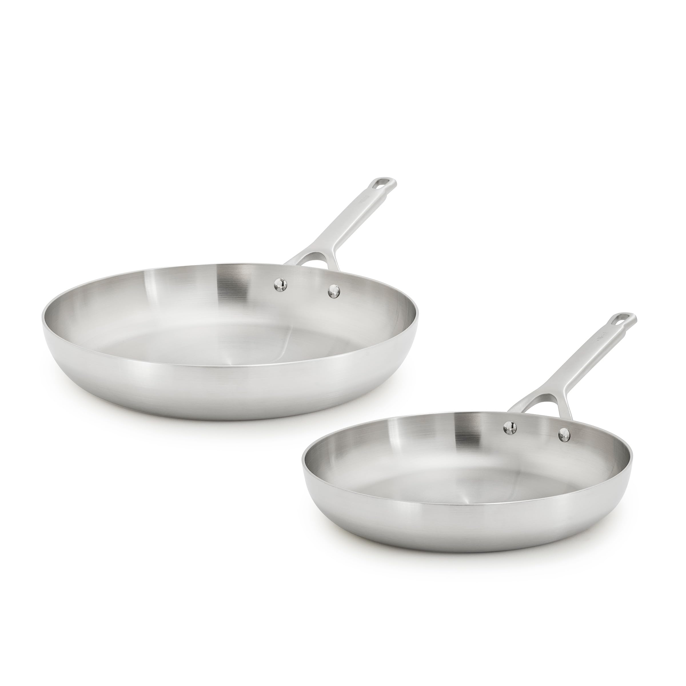 GreenPan x Bobby Flay Stainless Steel 10 12 Frying Pan Skillet Set Induction Compatible Durable Dishwasher Safe Oven