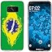 Produktbild PhoneNatic Case kompatibel mit Samsung Galaxy S8 Silikon-Hülle WM Brasilien M3