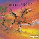 1993 Chevaux Prophila Collection Tanzanie Bloc 235 (complète.Edition.) Neuf avec Gomme Originale ** MNH 1993 Chevaux (Timbres pour Les collectionneurs) Chevaux/zèbres