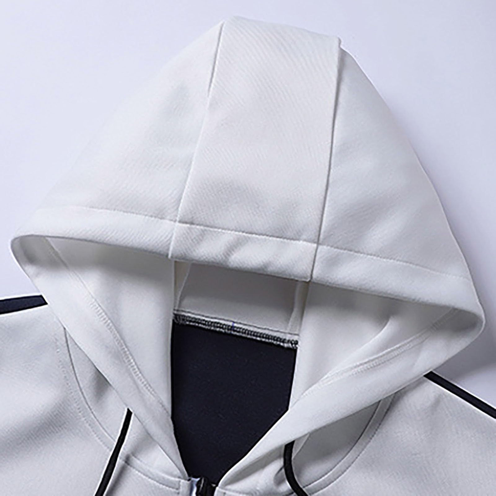 Forro Polar Hombre, Chaqueta Polar con Capucha para Hombre, acogedora, Suave, cálida, para Invierno, para Exteriores, Informal, Ligera, cómoda, Elegante y versátil.