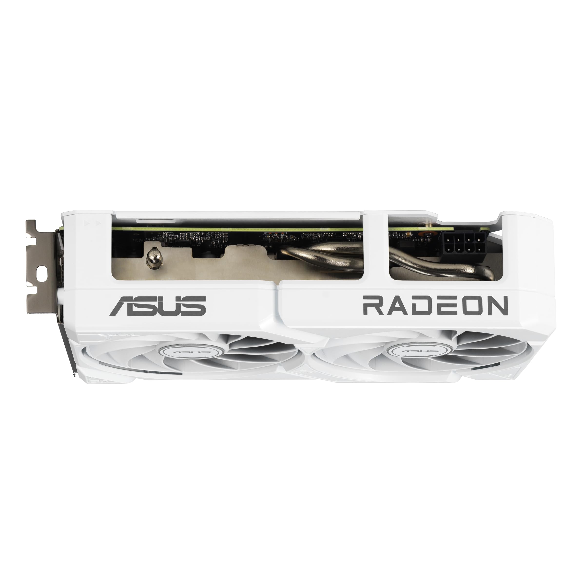 ASUS Dual Radeon RX 9060 XT 16GB GDDR6 White Edition (PCIe 5.0, 16GB GDDR6, HDMI 2.1b, DisplayPort 2.1a, 2.5-Slot Design, Axial-tech Lüfterdesign, 0dB Technologie und mehr)
