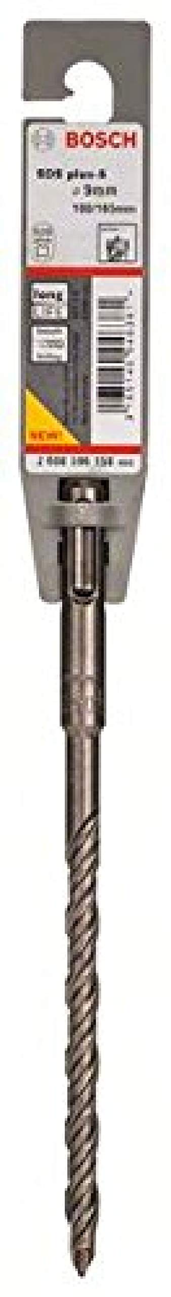 Bosch 2608596158 Sds-Plus-5 Masonry Drill Bit, 9Mm X 100Mm X 165Mm, Silver 3165140046381