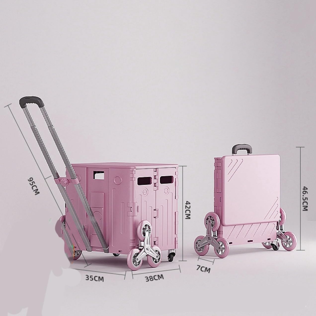 ★　ショッピングカート ★ 折りたたみ　キャリーカート 軽量 コンパクト キャリーカート 折りたたみ 4輪 階段 75l ショッピングカート