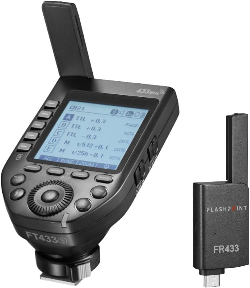 Flashpoint FT433S TTL Wireless Flash Trigger for Sony, Godox FT433S
