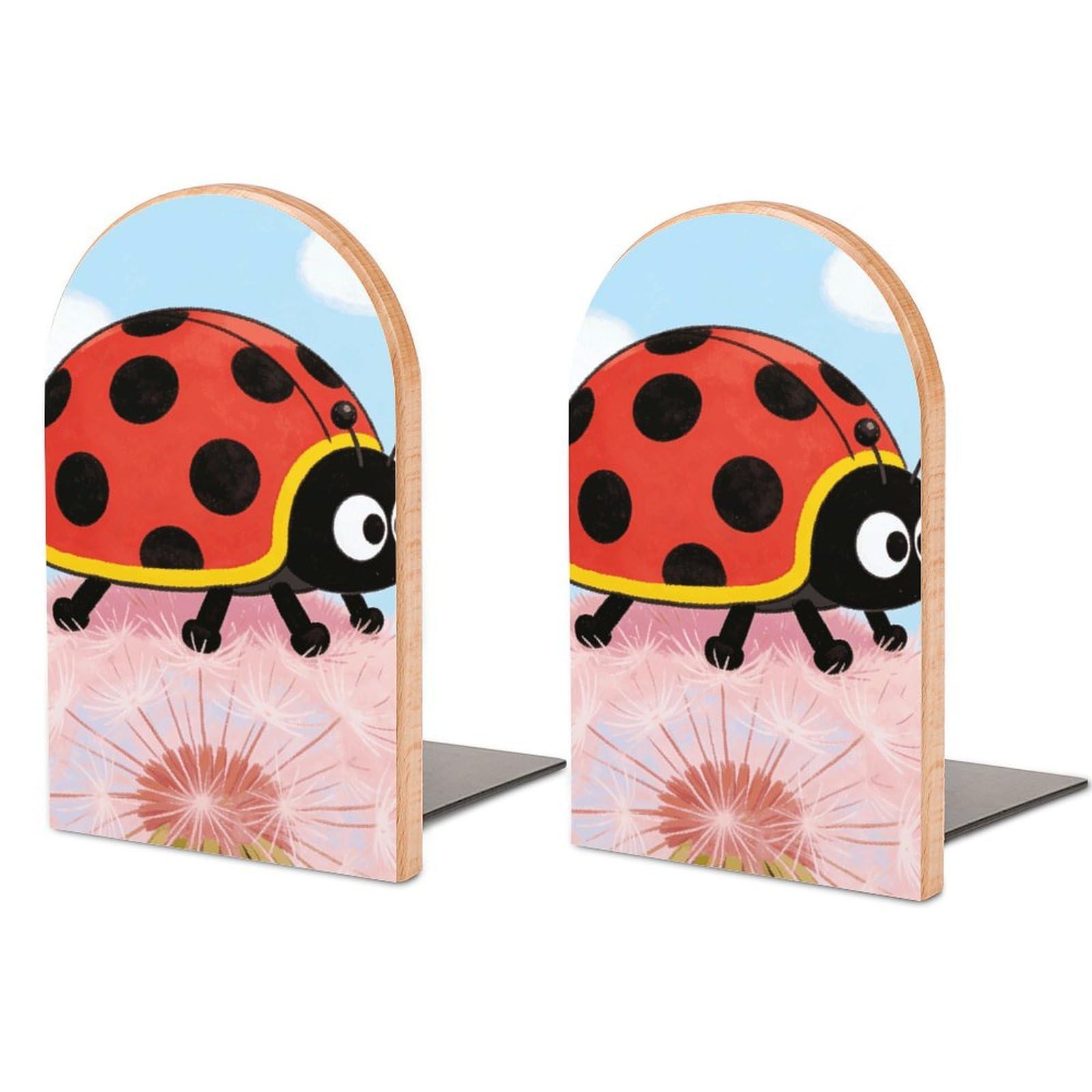 Sujetalibros infantiles de madera para organizar cuentos en habitaciones de niños y estudios