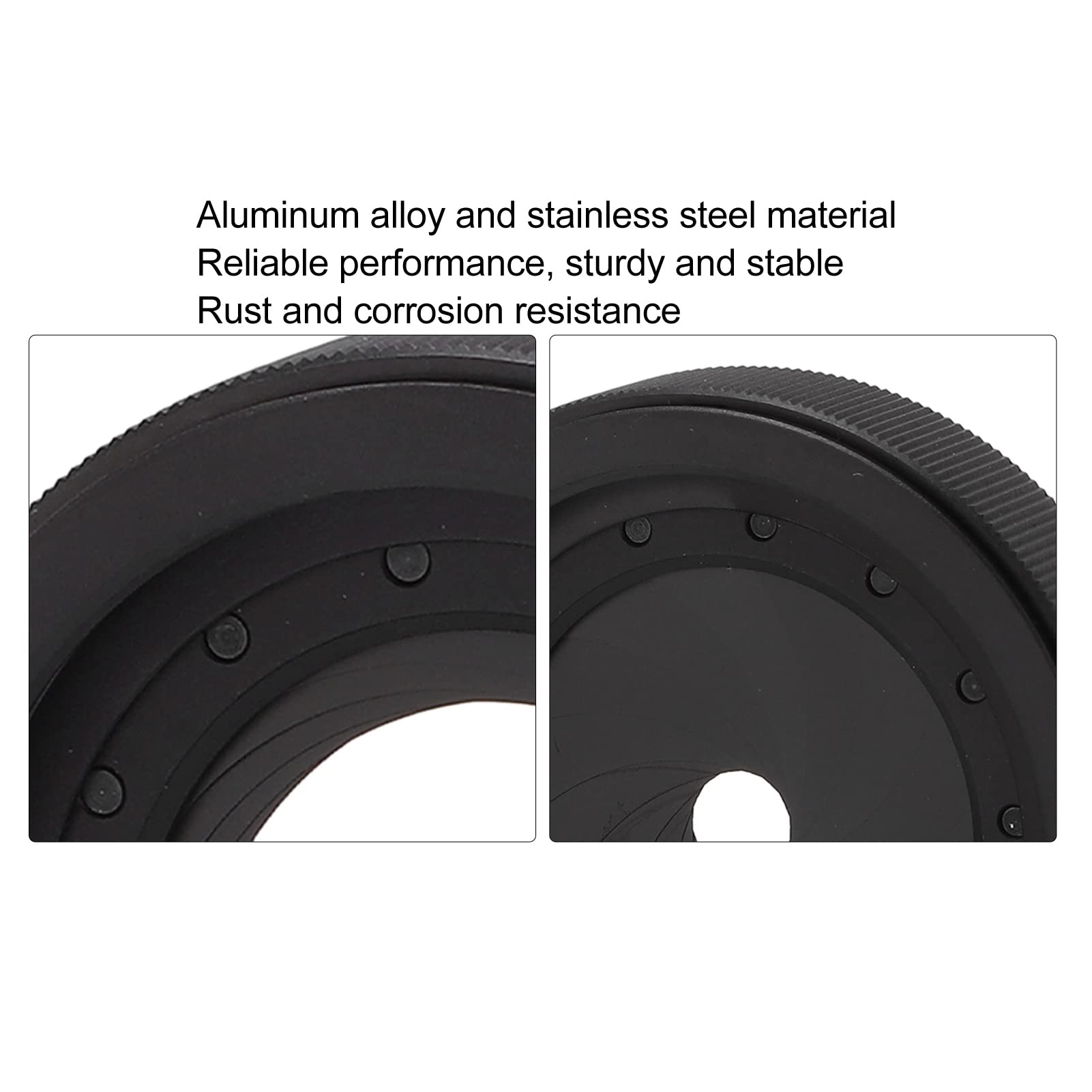 Verstellbarer Ring mit Irisblende von 1,5 Mm Bis 26 Mm mit Lamellen aus Edelstahl aus Aluminiumlegierung für Kameramikroskope Aller Marken