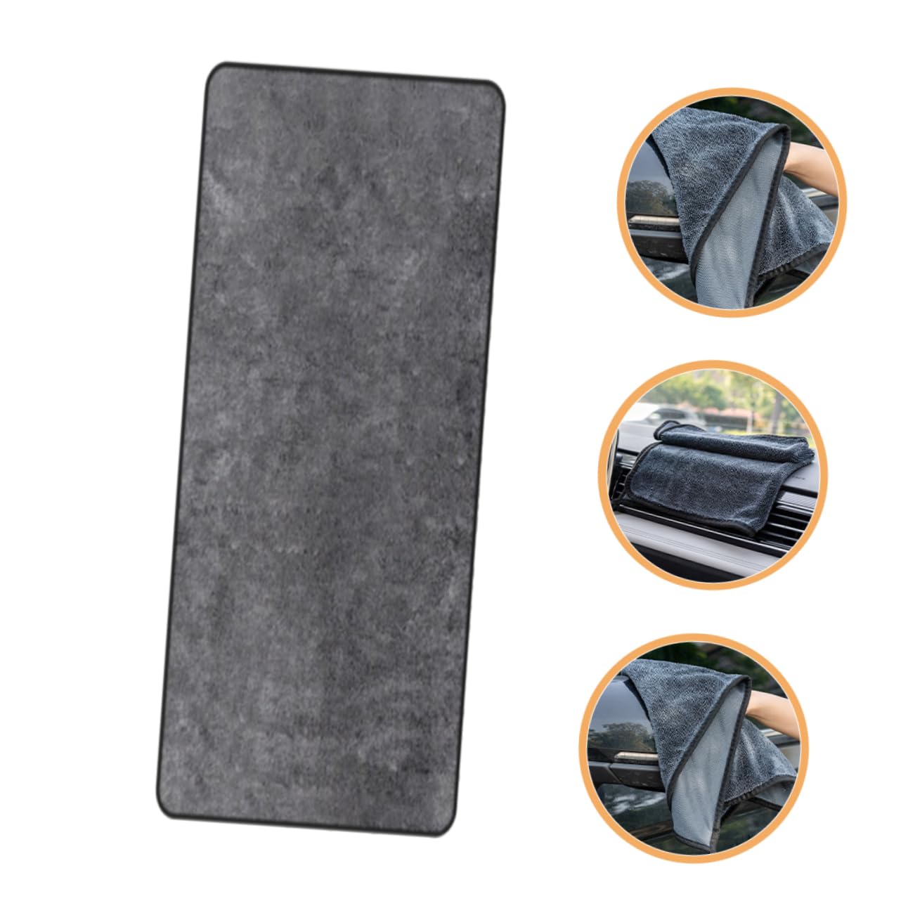 Multifunktionales Autotrocknen Mikrofaser Autotrockentuch 60x160cm Weich zum Kratzfreien Polieren Saugstark Wasserflecken für Autowäsche und Pflege