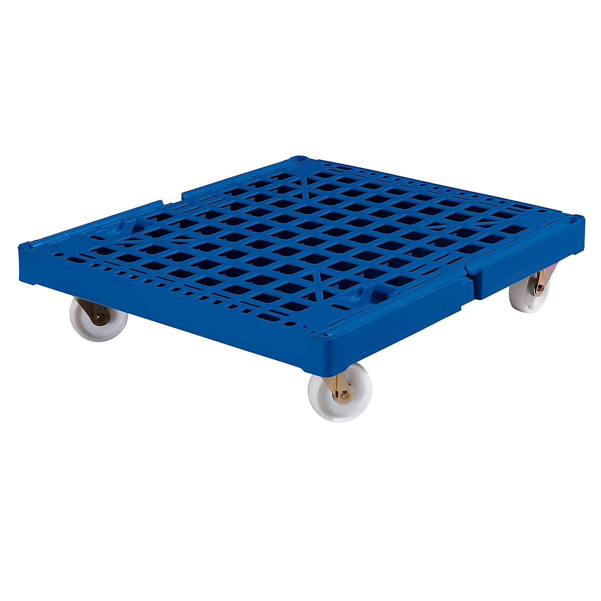 E.S.B. Transportroller XL - Tragfähigkeit 500 kg, LxBxH 810 x 720 x 195 mm, feuerrot