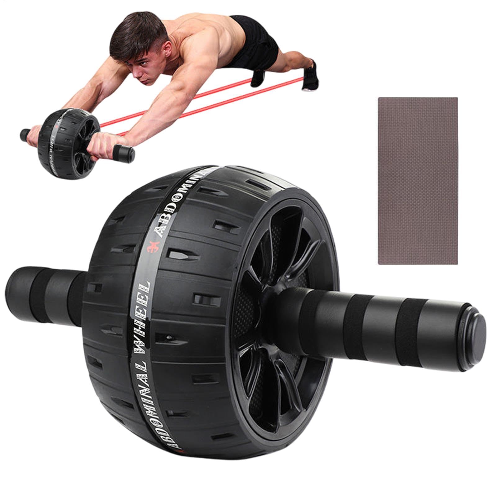 Rueda de ejercicio abdominal estable con soporte de rodilla blando 8