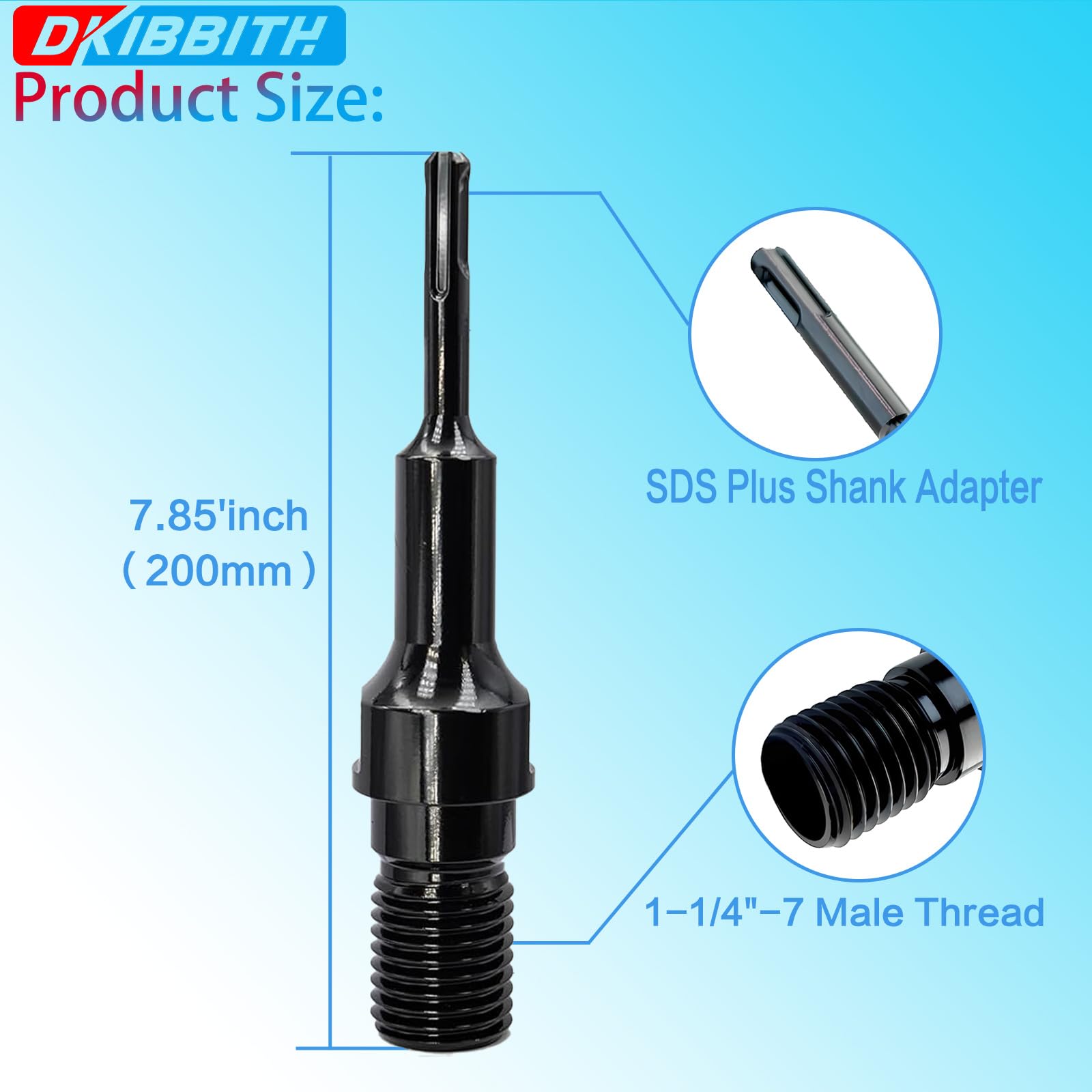 Adattatore Per Punte Da Trapano Con Filettatura Maschio - Foto 8