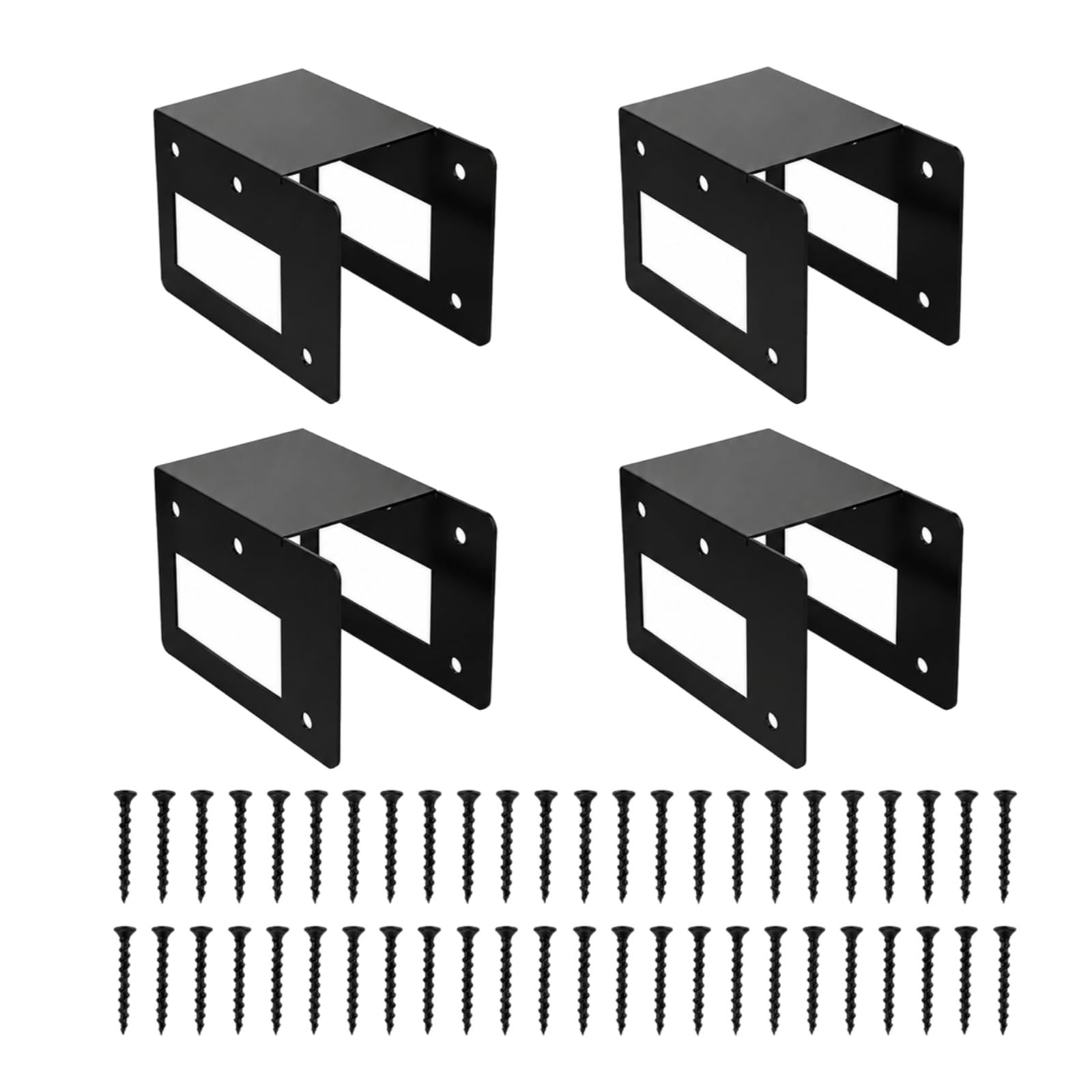 Ronyme 4 Pièces Rangement pr Bois Chauffage En Fer Forgé Résistant pr Intempéries Abri à Bûches Cheminée Porche, L