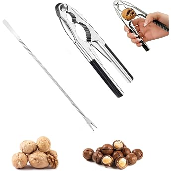 Muahmuah Nutcracker Walnuts Nut Cracker Set of 2