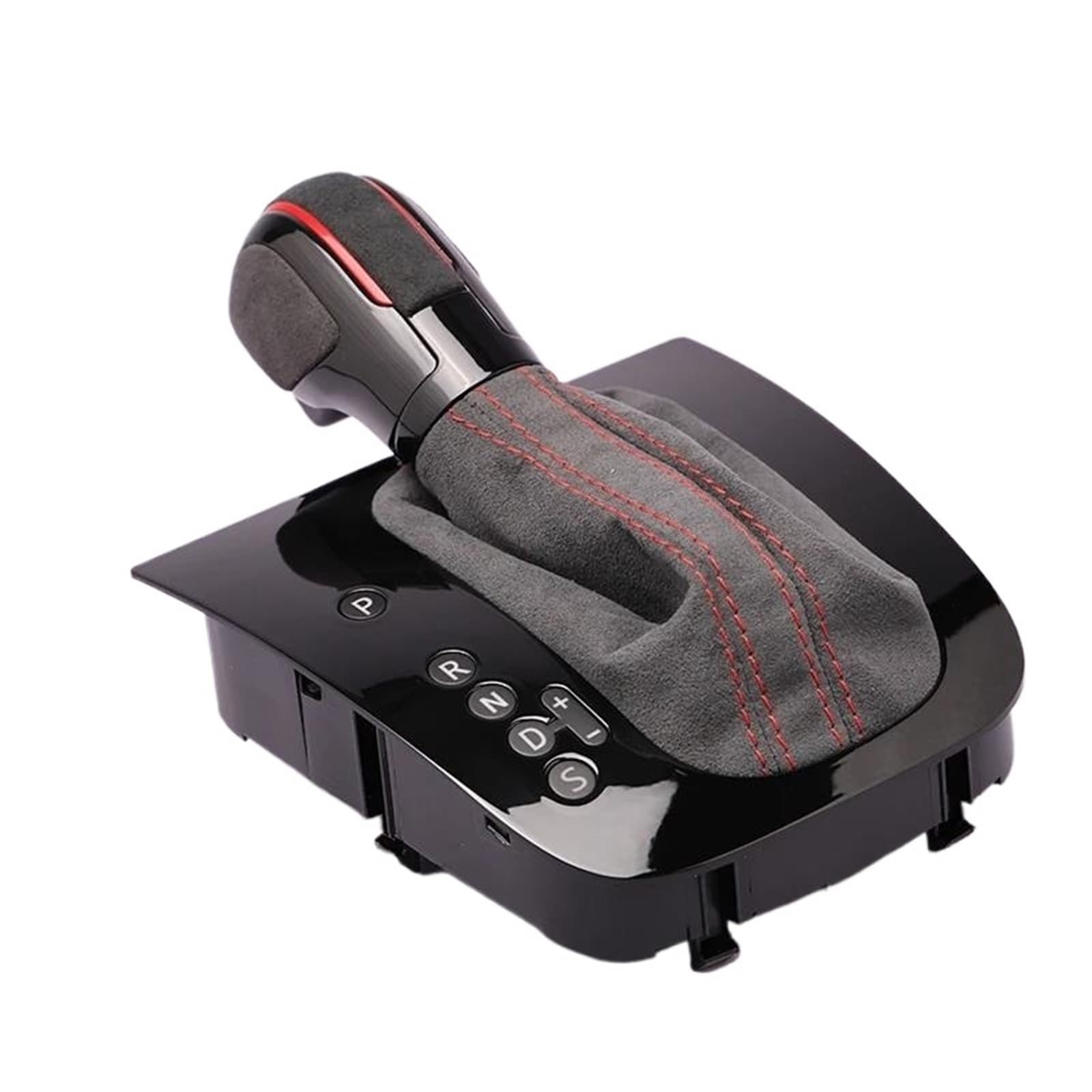 Fhuwaz 1 Car Gear Knob For Golf 6 Mk6 Gti Gli Carbon Gear Shift Knob New Lever Handball With Dust Cover(1)