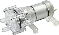 Vista 10 de CONQUERALL Bomba de succión 385 DC 6V-12V bomba autocebante de diafragma con conjunto de tubería de agua adecuada para mesa de té DIY pequeña bomba