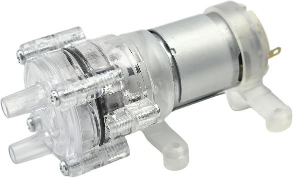 CONQUERALL DC 12V 385 Diaphragm Self-priming Pump High Temperature Resistant Tea Accessories for Fish Tank, Water Dispenser