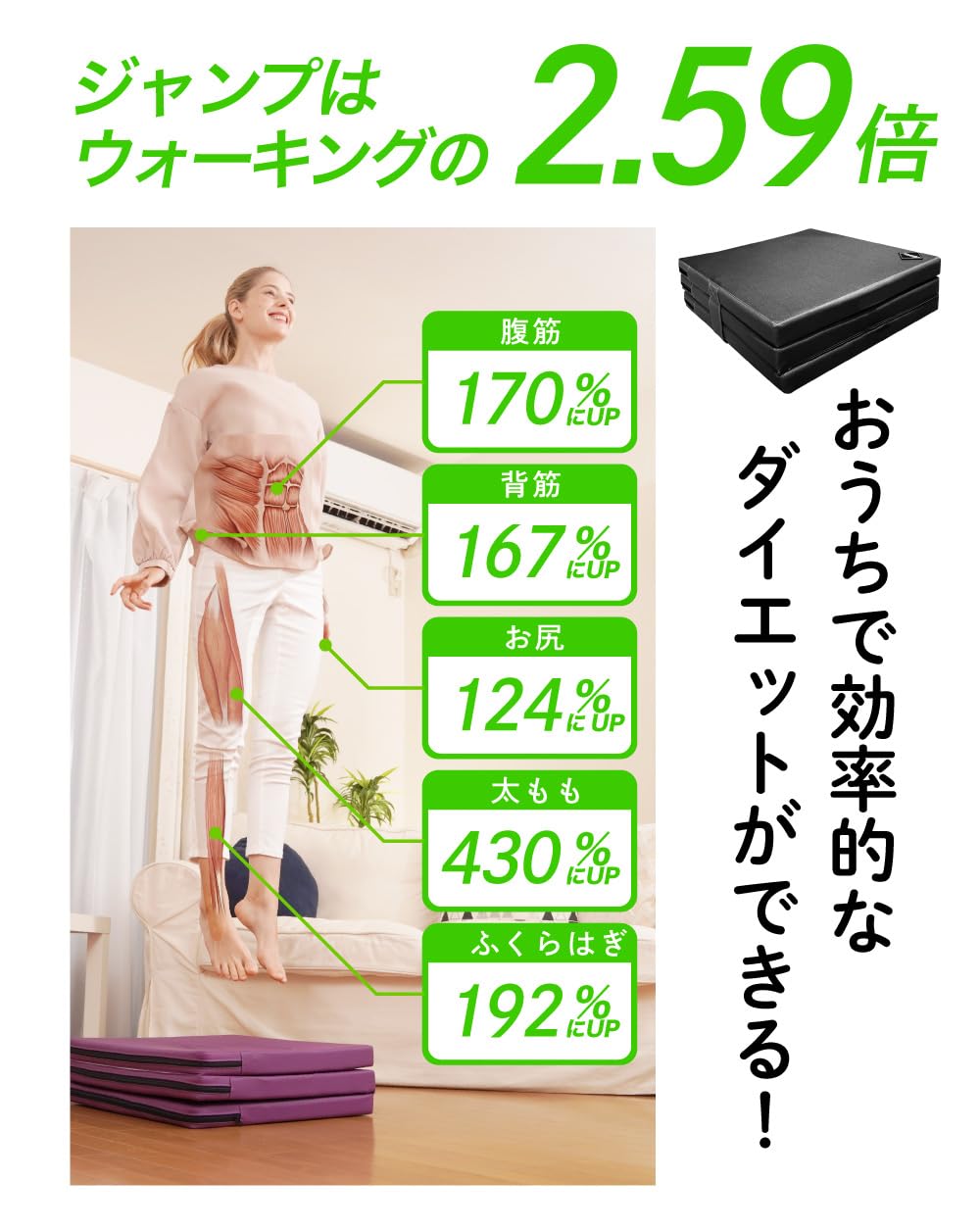 Amazon.co.jp: [Activital] アクティバイタル 【トランポリン