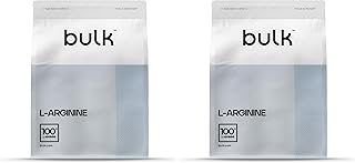 Bulk L-Arginina, 3000 mg por ración, 500g, 166 Dosis (Paquete de 2)