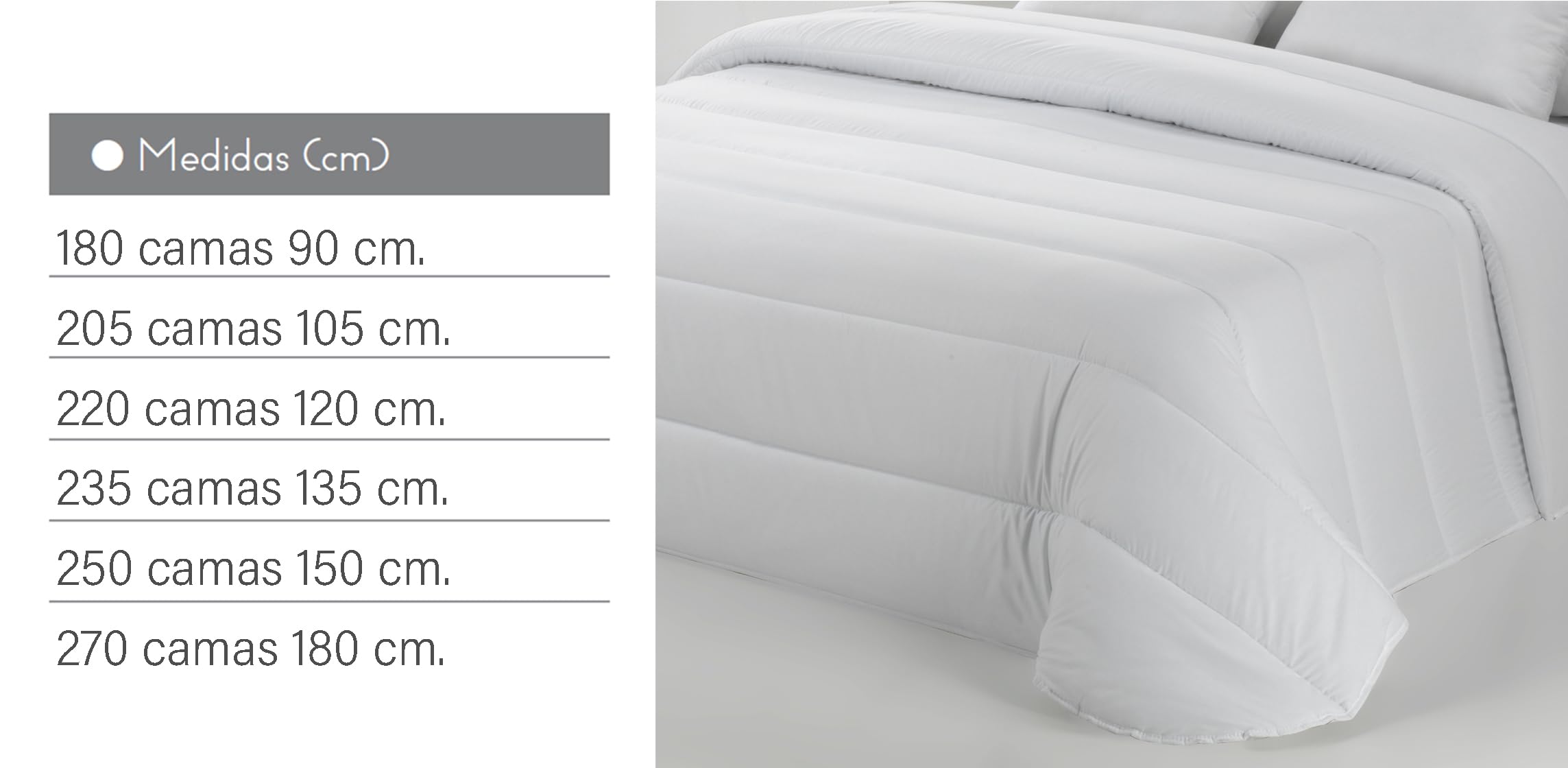 JVR | Edredón Nórdico Tamaño 250 Ligero y Cálido para Invierno – Edredón Aislante Color Beige para un Descanso Cómodo y Reparador