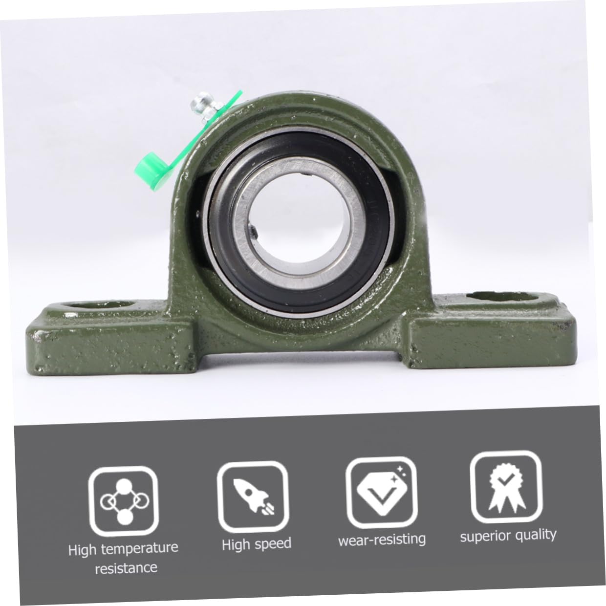 4pcs Cast Iron Vertical Outer Spherical Pillow Block Bearings Ucp205-16 25.4mm Shaft Diameter Self-lubricating Low Noise Self-aligning Mounted Bearings for Industrial Power