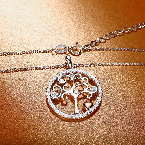 J.Rosée Collana, Argento 925Albero della Vita con...