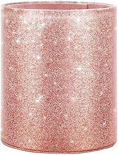 Porte-stylo à paillettes, organisateur de crayon durable, panier de rangement pour stylo, porte-pinceau de maquillage, décor de bureau, salle de classe à la maison (Rose)
