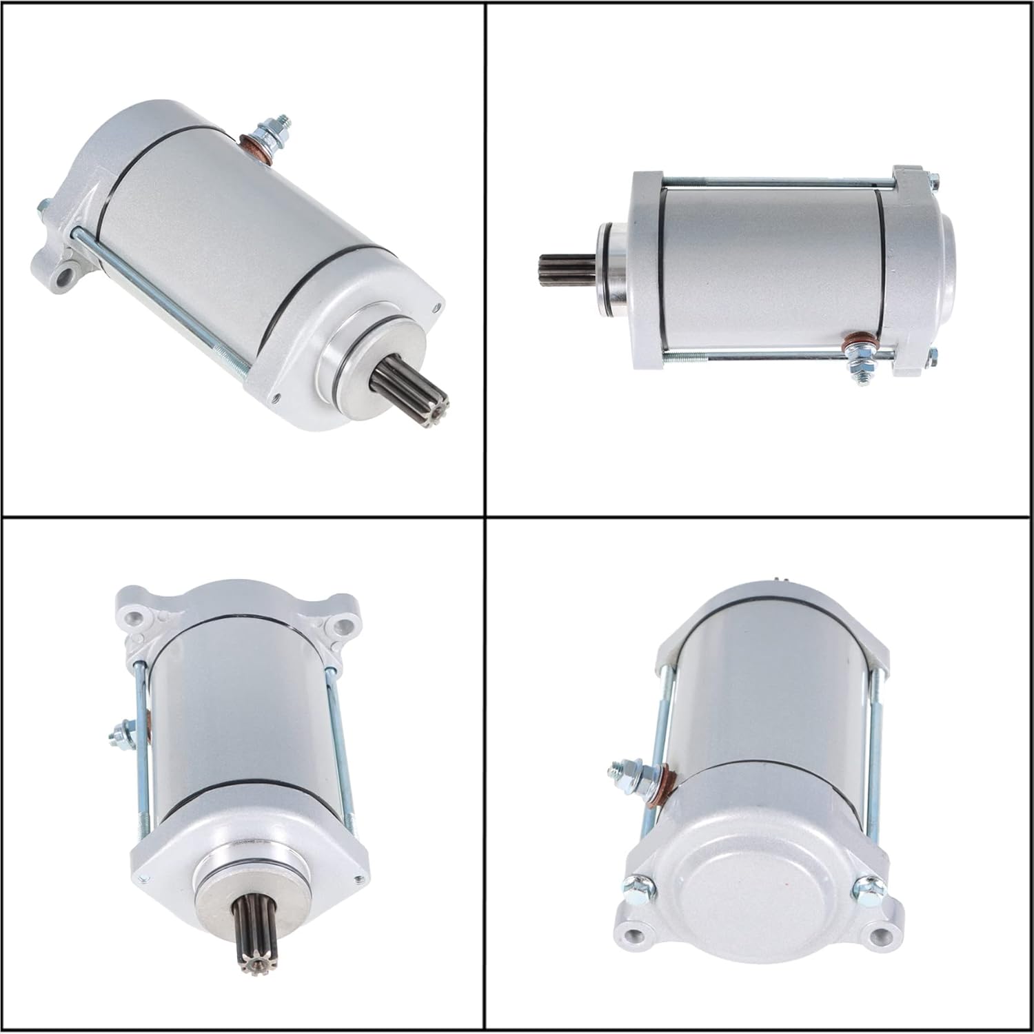 GXYWADY Motorcycle Starter Replacement for Suzuki VL1500 VL1500B 1998-2004 with Relay Solenoid
